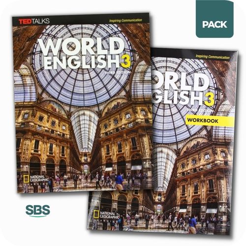 WORLD ENGLISH 3 3/ED - STUDENT'S BOOK + WORKBOOK - PACK 2 LI