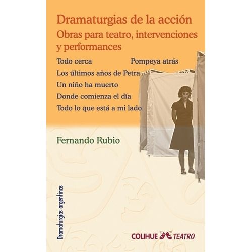 DRAMATURGIAS DE LA ACCION - FERNANDO RUBIO
