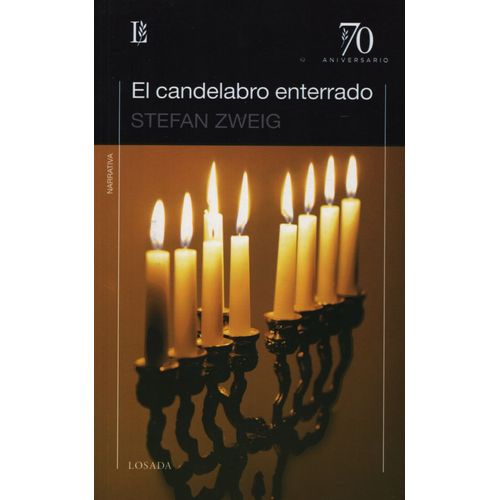 LIBRO EL CANDELABRO ENTERRADO - STEFAN ZWEIG