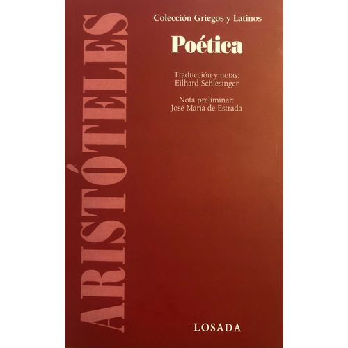 POETICA - GRIEGOS Y LATINOS - ARISTOTELES