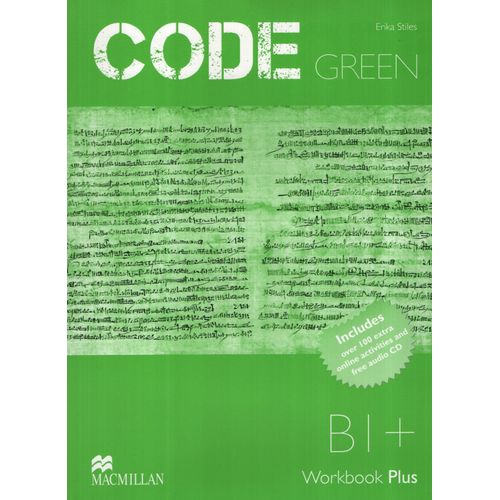 CODE GREEN B1+ - WORKBOOK + AUDIO CD (INCLUDES CODE PRACTICE