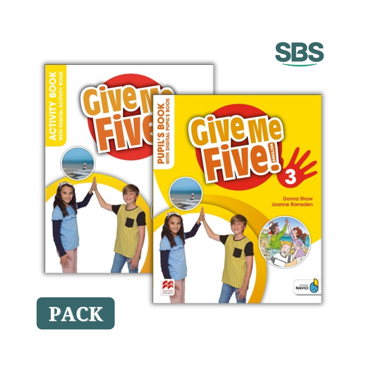 GIVE ME FIVE 3 - STUDENT'S BOOK + WORKBOOK PACK