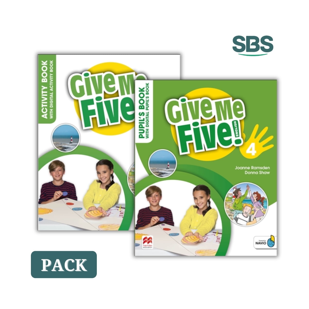 GIVE ME FIVE 4 - STUDENT'S BOOK + WORKBOOK PACK