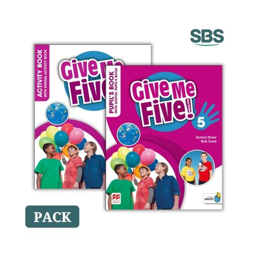 GIVE ME FIVE 5 - STUDENT'S BOOK + WORKBOOK PACK