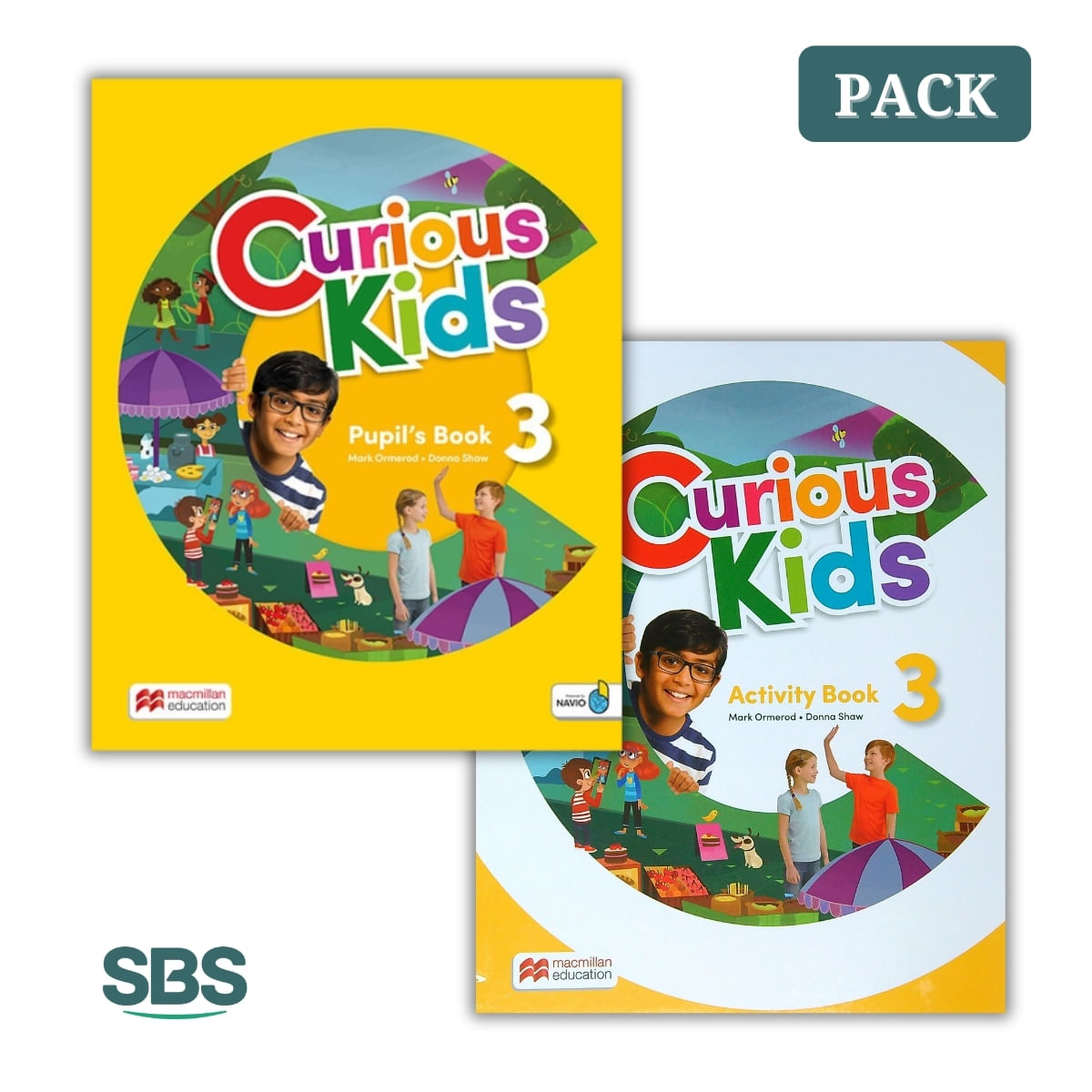 CURIOUS KIDS 3 - PUPIL'S BOOK + ACTIVITY BOOK - 2 LIBROS