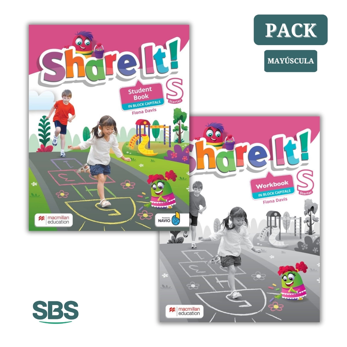 SHARE IT STARTER - MAYUSCULA - STUDENT'S BOOK + ACTIVITY BOO