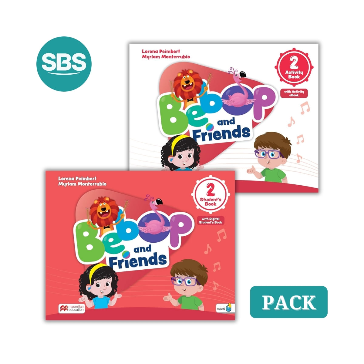 BEBOP AND FRIENDS 2 - SB + WB - 2 LIBROS