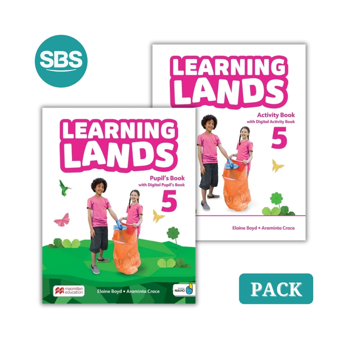 LEARNING LANDS 5 - SB + WB - 2 LIBROS