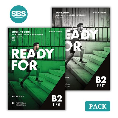 READY FOR B2 FIRST 4/ED WITHOUT KEY - SB + WB - 2 LIBROS