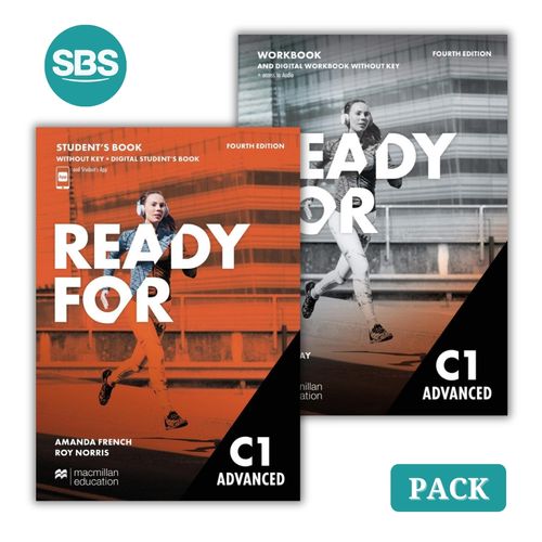 READY FOR C1 ADVANCED WITHOUT KEY - SB + WB - 2 LIBROS