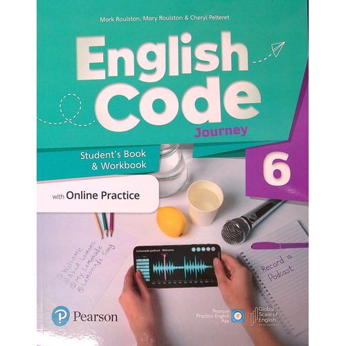 ENGLISH CODE JOURNEY 6 - STUDENT'S BOOK + WORKBOOK + ONLINE