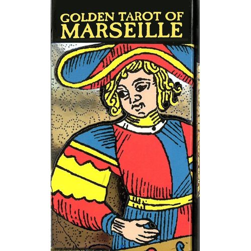 GOLDEN TAROT OF MARSEILLE - LIBRO + CARTAS