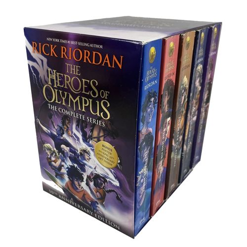 PERCY JACKSON HEROES OF THE OLYMPUS - BOX SET - RIORDAN