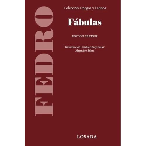 FABULAS - FEDRO - EDICION BILINGUE