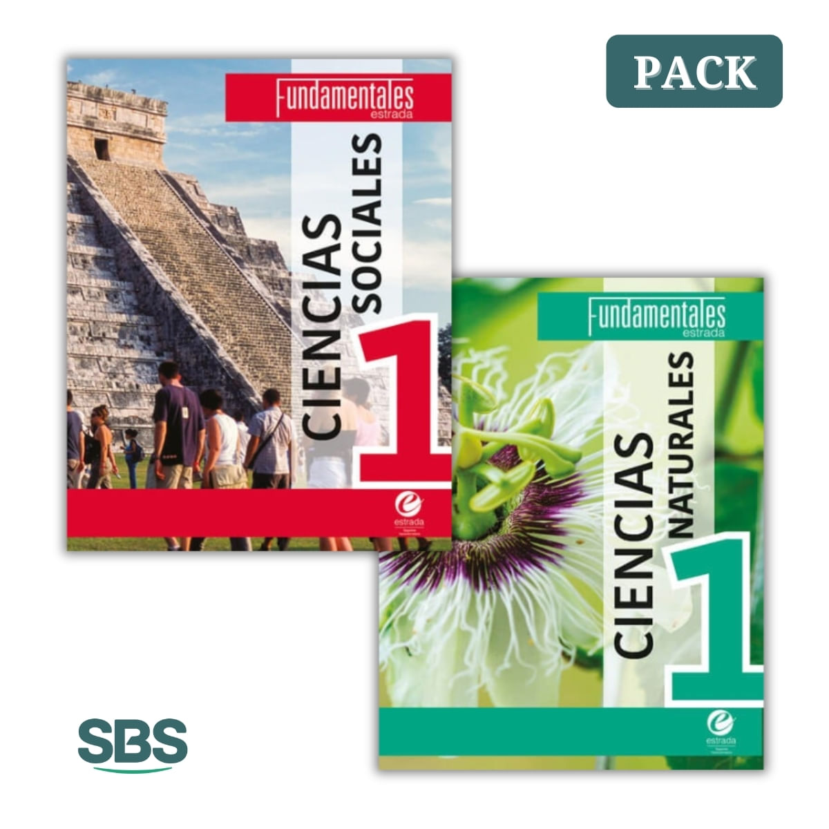 FUNDAMENTALES - CIENCIAS NATURALES + SOCIALES - 2 LIBROS