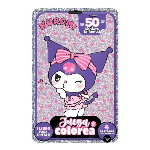 FLOW PACK JUEGA Y COLOREA - KUROMI FLOW PACK JUEGA Y COLOREA - KUROMI