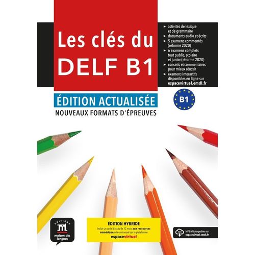 LES CLES DU DELF B1 - LIVRE + DIGITAL