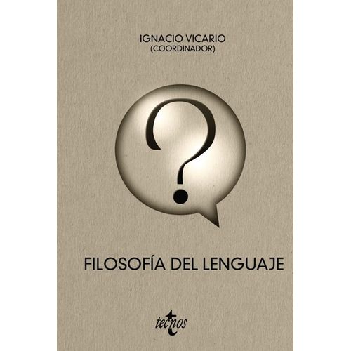 FILOSOFIA DEL LENGUAJE - IGNACIO VICARIO
