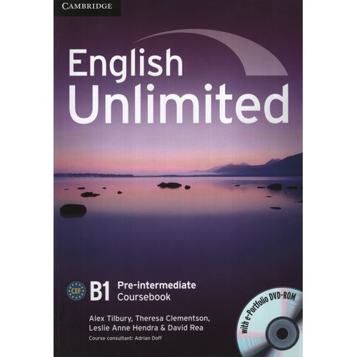 ENGLISH UNLIMITED PRE-INTERMEDIATE B1 - COURSEBOOK WITH E-PO