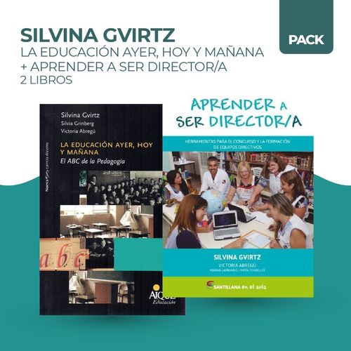 EDUCACION AYER HOY Y MAÑANA + APRENDER A SER DIRECTORA - 2 L