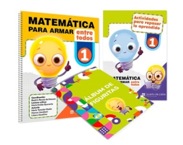 MATEMATICA PARA ARMAR 1 - ENTRE TODOS PACK