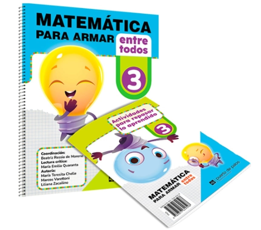 MATEMATICA PARA ARMAR 3 - ENTRE TODOS PACK