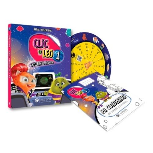 CLIC Y LEO EXPLORAN EL PLANETA 1 - AREAS INTEGRADAS PACK