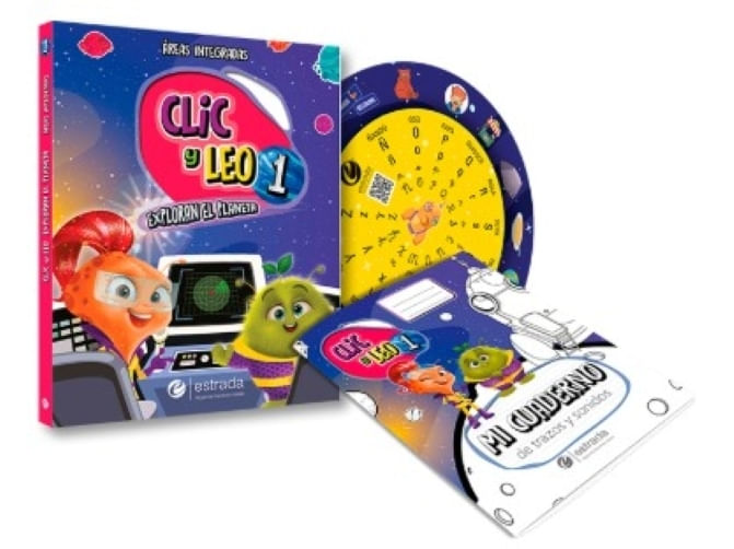 CLIC Y LEO EXPLORAN EL PLANETA 1 - AREAS INTEGRADAS PACK