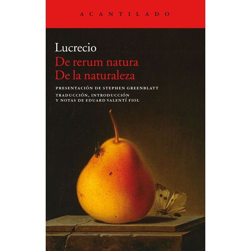 DE RERUM NATURA - DE LA NATURALEZA - LUCRECIO