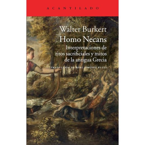 HOMO NECANS - WALTER BURKERT