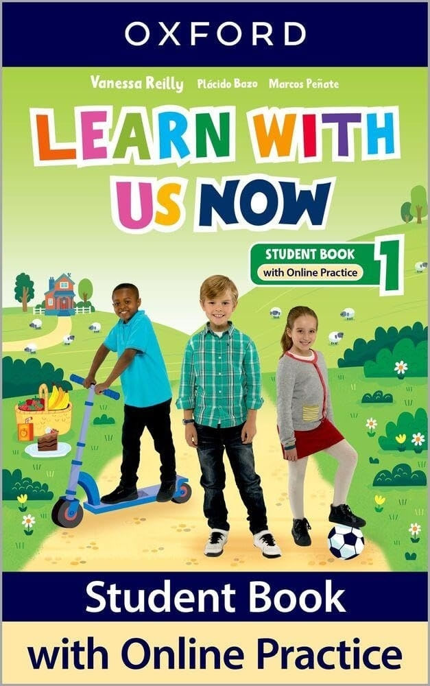 LEARN WITH US NOW 1 (MAYUSCULA) - STUDENT'S BOOK + ONLINE PR