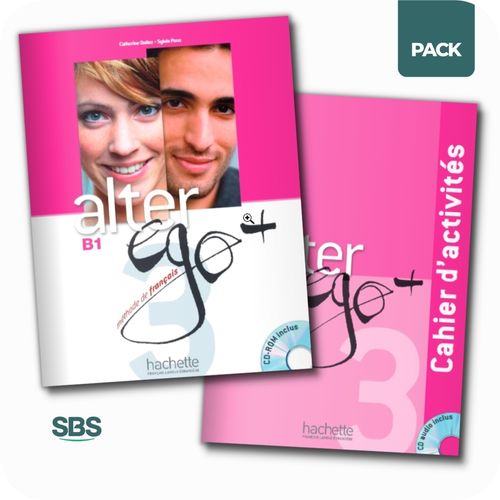ALTER EGO +3 - LIVRE + CAHIER D'ACTIVITES  - PACK 2 LIBROS