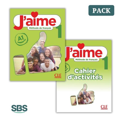 J'AIME A1 LIVRE + CAHIER - 2 LIBROS