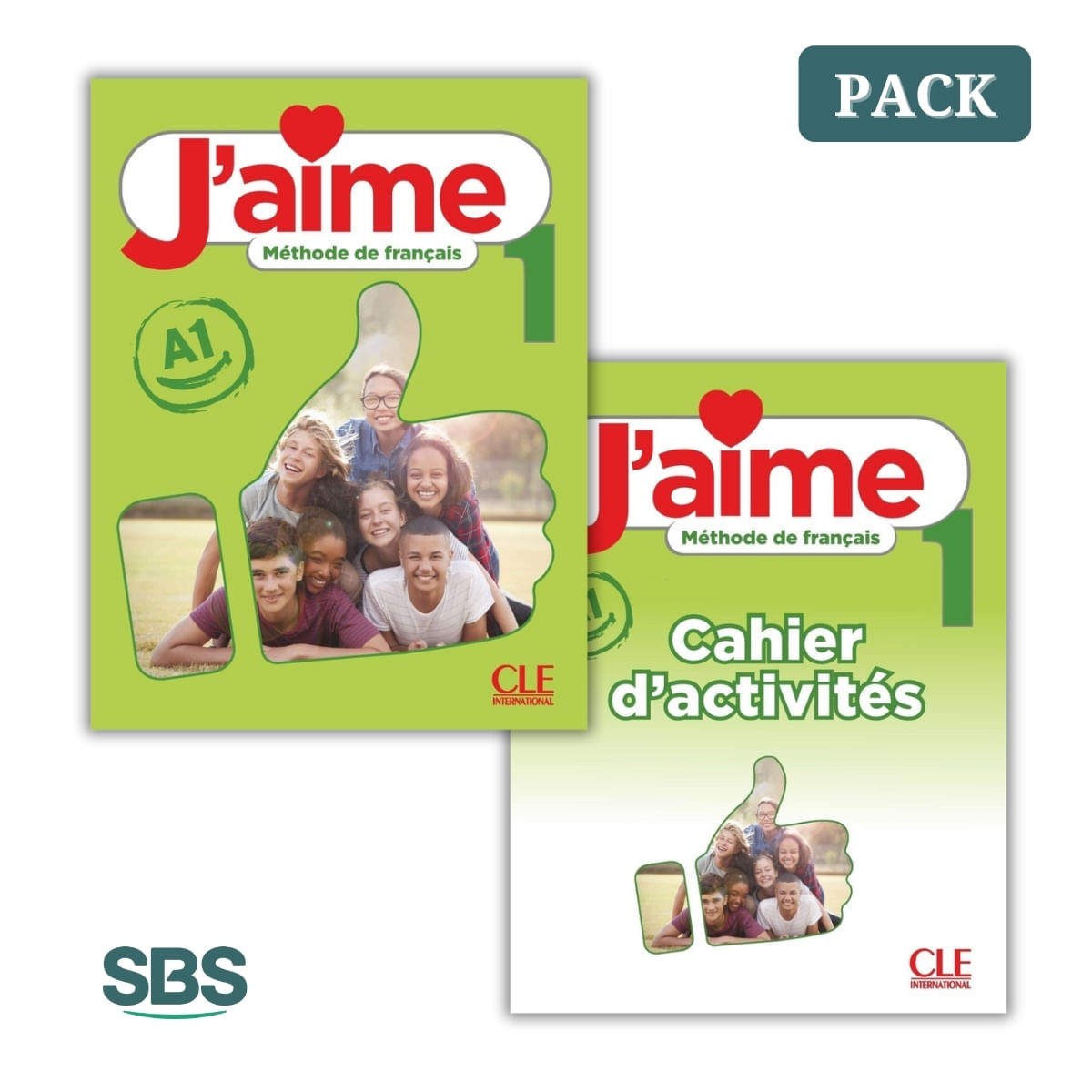 J'AIME A1 LIVRE + CAHIER - 2 LIBROS