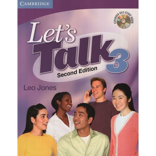 LET'S TALK 3 - STUDENT'S BOOK + SELF STUDY AUDIO CD (2ND.EDI