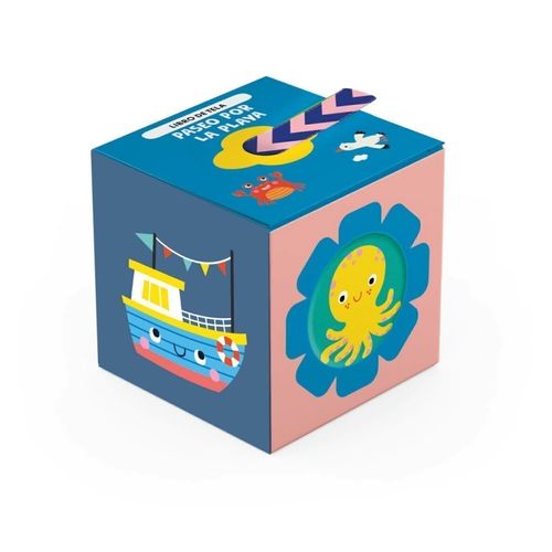 PASEO POR LA PLAYA - LIBRO DE TELA