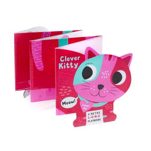 CLEVER KITTY - A METRE LONG PLAYBOOK