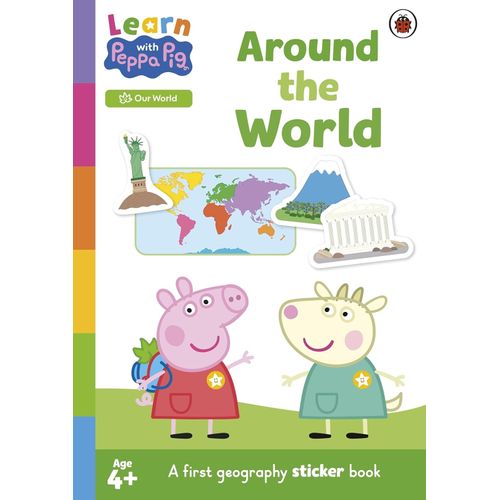 LEARN WITH PEPPA - AROUND THE WORLD - STICKER ACTIVITY BOOK