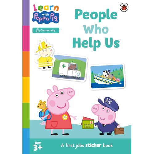LEARN WITH PEPPA - PEOPLE WHO HELP US- STICKER ACTIVITY BOOK