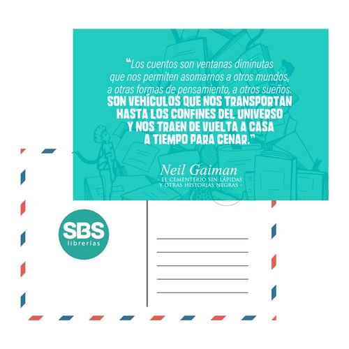 POSTAL INFANTIL SBS NEIL GAIMAN