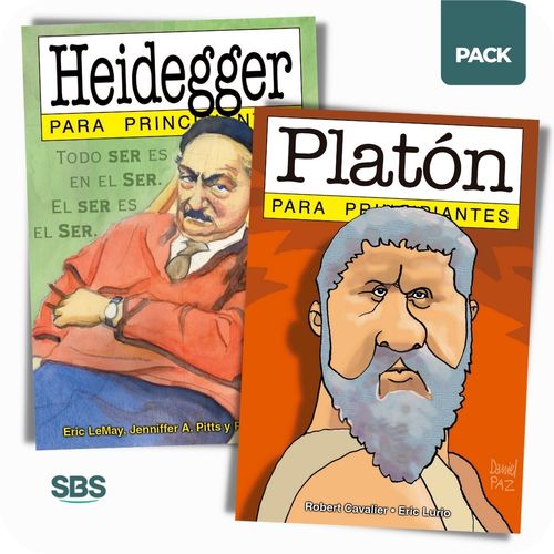 PLATON + HEIDEGGER - PARA PRINCIPIANTES - 2 LIBROS