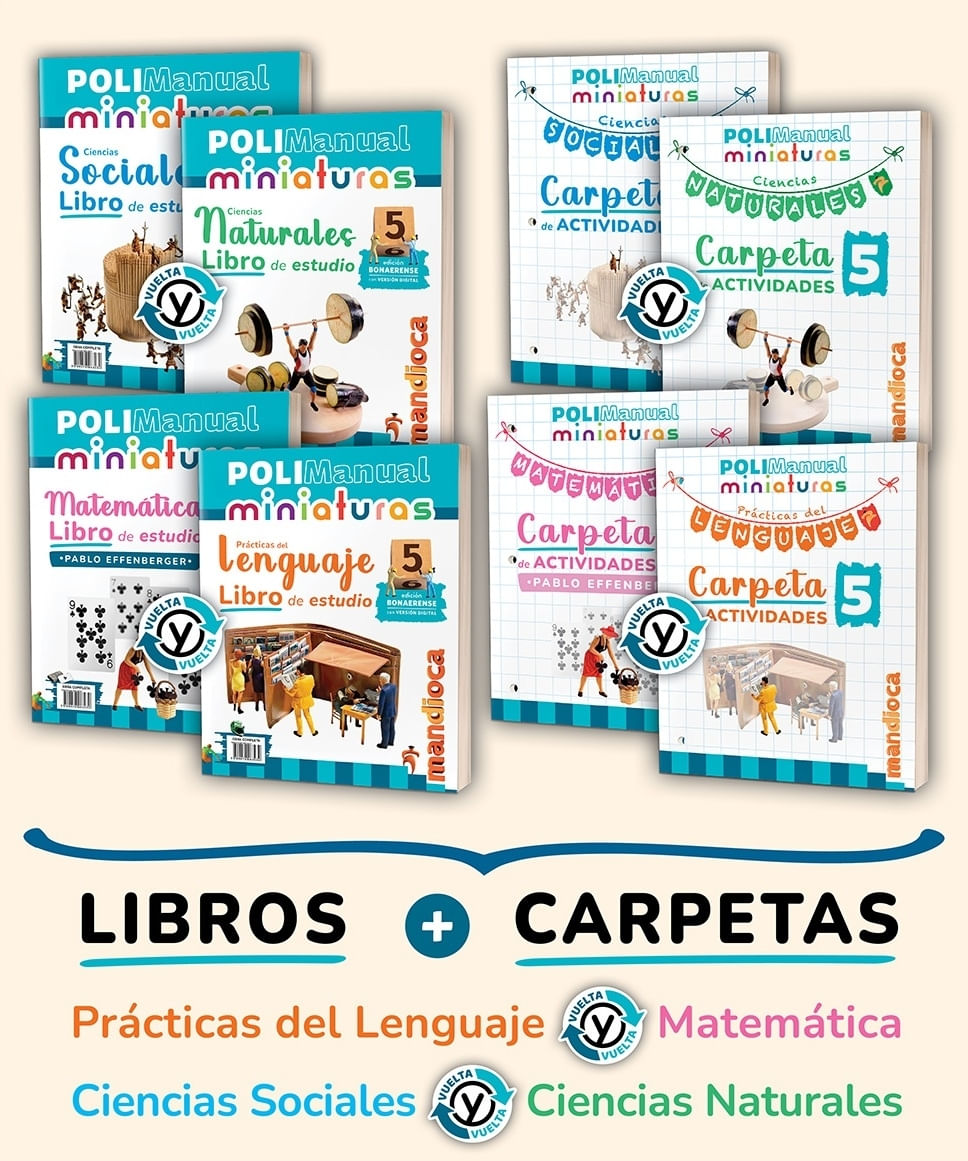 POLIMANUAL MINIATURAS 5 BONAERENSE - 4 TOMOS