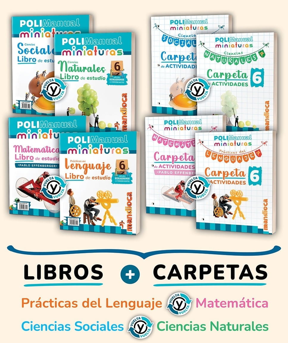 POLIMANUAL MINIATURAS 6 BONAERENSE - 4 TOMOS