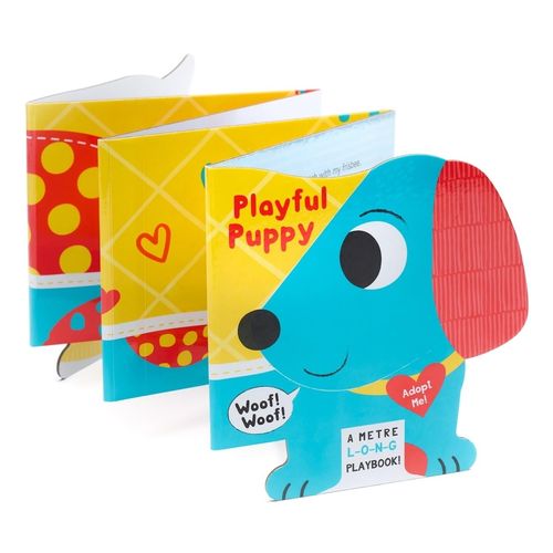 PLAYFULL PUPPY - A METRE LONG PLAYBOOK
