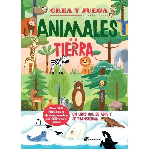 ANIMALES DE LA TIERRA - CREA Y JUEGA