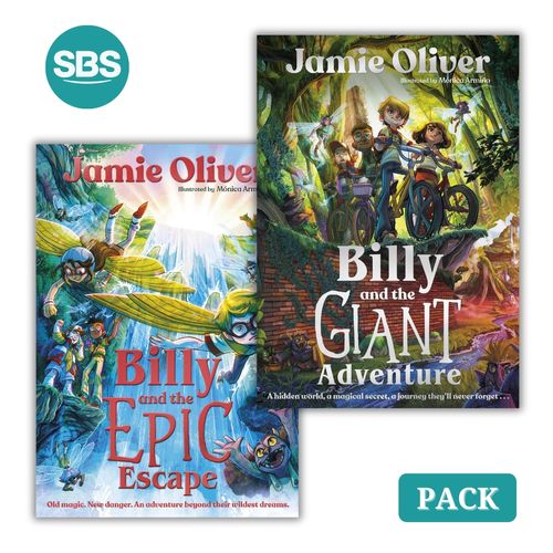 PACK BILLY - GIANT ADVENTURE + EPIC ESCAPE - 2 LIBROS