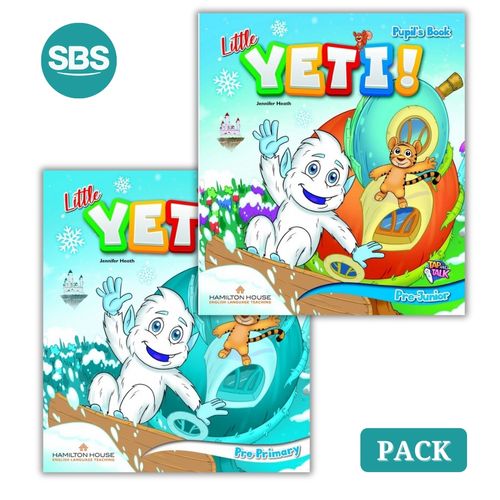 LITTE YETI PRE PRIMARY - SB + WB - 2 LIBROS