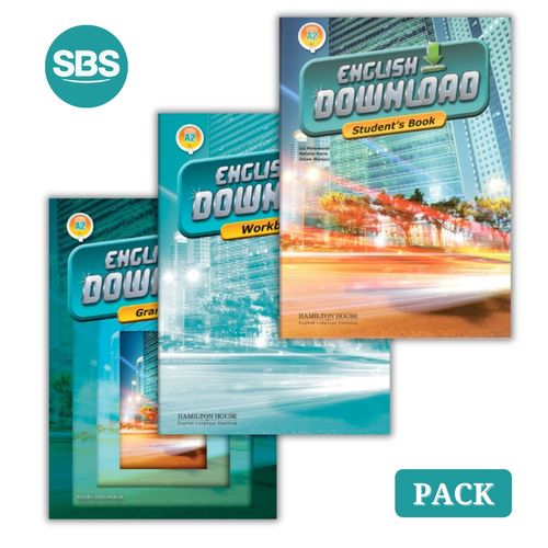 ENGLISH DOWNLOAD A2- SB + WB + GRAMMAR - 3 LIBROS