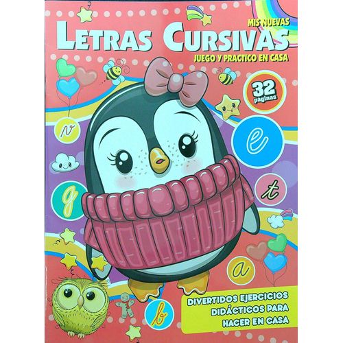 MIS NUEVAS LETRAS CURSIVAS JUEGO Y PRACTICO EN CASA