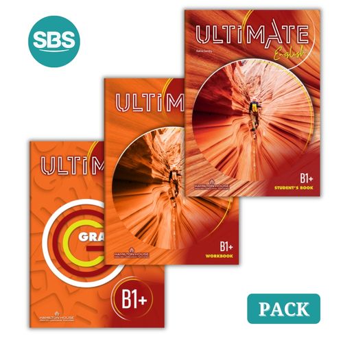 ULTIMATE ENGLISH B1+ - SB + WB + GRAMMAR - 3 LIBROS